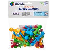 Learning Resources Figurines Famille à Compter - 24 Personnages Colorés - Jouet Éducatif Montessori - Activités de Tri et Motricité Fine