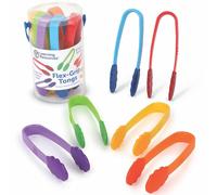 Learning Resources Flex Grip Pinces Préscolaires Outil de Motricité Fine Set de 6 Ages 2+