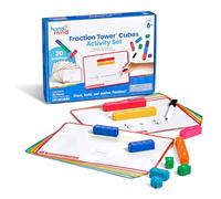 Learning Resources Fraction Tower Cubes Kit d’Activités Maths Cycle 3