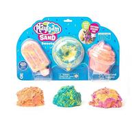 Educational Insights - Playfoam Sable Friandises - Ne sèche jamais - Lot de 3 (rose/bleu/jaune)