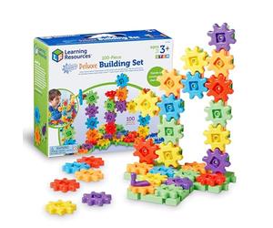 Learning Resources Gears! Gears! Gears! Jeu de Construction Enfant, 3 Ans+ | Créez les constructions étonnantes avec les engrenages colorés qui stimulent la logique, la motricité fine et la créativité