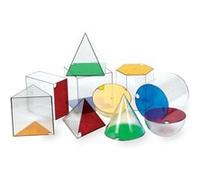 Learning Resources Giant GeoSolids, Large Plastic Shapes G