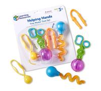 Learning Resources Helping Hands Fine Motor Tool Set, 3 Ans+, Outils sensoriels pour motricité Fine, Pinces et cuillères pour Jeux d’Eau et tri, Plastique résistant