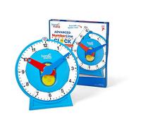 Learning Resources Horloge De Démonstration Aimantée avec Ligne Numérique Avancée