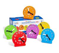 Learning Resources Horloges éducatives à Engrenages, Lot de 6