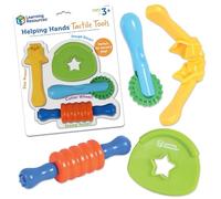 Learning Resources Jeu de 4 Outils Pratiques pour le Développement de la motricité fine, Jeu sensoriel Durable, Facile à nettoyer, Créativité, Jouet Éducatif Montessori, Cadeau Garçons et filles 3 4 +