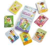 Learning Resources Jeu de cartes J’exprime mes émotions, activités d’apprentissage socio-émotionnel, coin tranquille, cartes flash des émotions de la petite enfance, 3+
