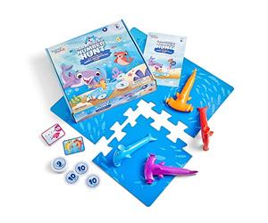 Learning Resources Jeu de chasse aux nombres avec les requins-marteaux, jeu de maths pour enfants, jeu éducatif sur les additions et les soustractions, jeux de maths pour enfants de 5 ans