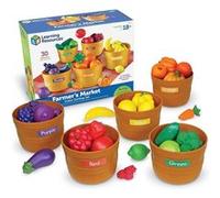 Learning Resources - Jeu de Tri et Couleurs Le Marché des Fermiers! G