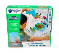 Learning Resources Jouet perceuse et tournevis avec kit de construction Ei-4114 (Transparent)