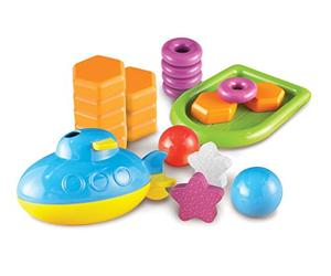 Learning Resources Jouet STEM Bain Enfant - Kit Coule ou Flotte - Activité Scientifique Sensorielle - Idée Cadeau Enfant