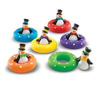 Learning Resources Jouets De Bains Colorés En Forme De Pingouins De -