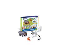 Learning Resources Jumbo Zoo Animals I Singe Pingouin Zèbre Polar B