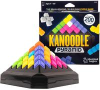 Learning Resources Kanoodle Pyramid Brain & Logic Challenge Game, Jeux Enfants, 200 Puzzles En 2d Et 3d, 7 Ans Et Plus, Ei-3083, Multicolore