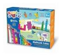Learning Resources - Kit d'Activités Number Blocks "Math Link Cubes" - Dès 3 ans G