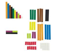 Learning Resources Barres Cuisenaire Magnétiques Géantes, Set de 64 Pièces, Matériel Mathématiques pour Tableau Blanc, CP à CM2, Manipulatif Éducatif, Enseignants et Classe