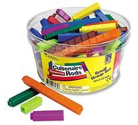 Learning Resources Kit de réglettes Cuisenaire en plastique emboîtables pour petit groupe (jeu de 155)