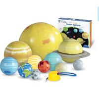 Learning Resources - Set Système Solaire gonflable géant - Jouet éducatif STEM pour enfants