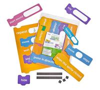 Learning Resources Kit magnétique Scratch, 182 pièces - Démonstration de Codage sans écran pour la Classe