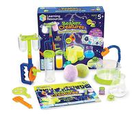 Learning Resources Kit de Laboratoire de Monstres luminescents Beaker Creatures, STEM, Jouet pour expériences scientifiques, à partir de 5 Ans