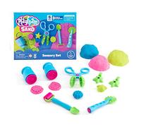 Educational Insights – Kit sable sensoriel Playfoam 2232 – 3 couleurs, 5 outils – Âges 3+