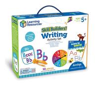 Learning Resources- Kit Skill Builders Activités Pratiques Préhension Du Crayon Formation Traçage Des Lettres Écritures Partir De 5 Ans 38 Pi Ces Lsp1247-Uk Multicolore