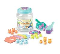 Learning Resources Lapins à Compter et à Nettoyer, activités Petite enfance, kit de Jouets éducatifs, Jouets d’enseignement des Couleurs, 29 pièces, à partir de 3 Ans