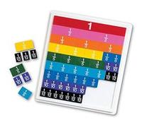 Learning Resources LER0615 Rainbow Fraction Tiles G