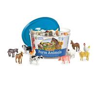 Learning Resources Ler0810 Farm Animal Counters, Set Of 60