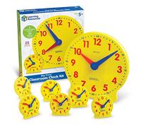 Learning Resources - LER2102 - Kit d'Horloges Big Time pour la Classe