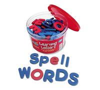 Learning Resources Lettres minuscules et majuscules aimantées en Mousse Souple