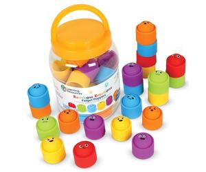 Learning Resources Lot de 24 Jouets Anti-Stress des émotions Arc-en-Ciel pour école, exprimer Ses émotions, Jouets Anti-Stress pour Enfants, Jouets sensoriels pour l'Autisme, Jouets ASE, dès 3 Ans