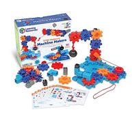 Learning Resources – Kit STEM Makers Explorers LER9462, 60 pièces, dès 5 ans, Multicolore