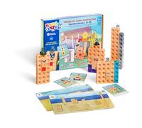 Learning Resources MathLink Cubes Numberblocks 21-30, 20 Activités pour Découvrir Les Concepts Mathématiques Selon la série télévisée Numberblocks, Jouets pour Garçons et Filles de 3 4 5 6 Ans et +