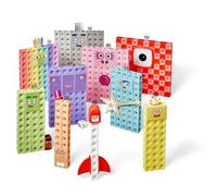 Learning Resources MathLink Cubes Numberblocks « Héros avec Zéros », 616 pièces, dès 3 Ans - Système décimal & Table de 10