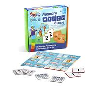 Learning Resources Memory Numberblocks, Memory à partir de 3 Ans, Jeu d’Association Rapide d’Images pour Les Enfants à partir de 3 Ans, Jeu de Voyage pour Enfants, 4 manières d’associer, 80 pièces