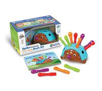 Learning Resources Mes Premiers Mots en Anglais avec Le hérisson Spike pour la motricité, Collection de Livres, motricité Fine préscolaire, activité de la Petite enfance, à partir de 18 Mois