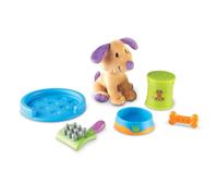 Learning Resources New Sprouts Ensemble de jeu de soins pour chiots 6 pices, partir de 2 ans, jouets d'apprentissage pour tout-petits, premi