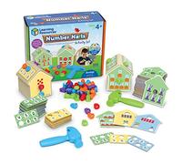 Learning Resources- Number Nails, Kit d’activités de Clous numérotés, partir de 4 Ans, mathématiques pour Enfants, préscolaires, Jeux de la Petite enfance pour la Classe, 102 pièces