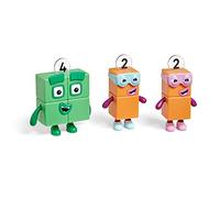 Learning Resources Numberblock Quatre et 2 x Les Terribles Deux, Jouets Officiels à Collectionner avec des Bras Mobiles, Personajes de la Populaire Serie TV, Cadeau pour Garçons Filles de 3 4 5 Ans