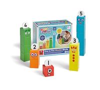 Learning Resources Numberblocks Blocs en Bois, 15 Blocs Multicouleur pour Construire Les Personnages de Un à Cinq, Apprendre Les Nombres et Le Comptage, Sac de Rangement, Jouet Éducatif, Âges 3 4 5+