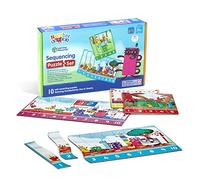 Learning Resources Kit de Puzzles Numberblocks de séquence, Puzzle Numberblocks, Puzzle de Maths, 10 Puzzles éducatifs Recto-Verso dans Une boîte (20 Puzzles), à partir de 3 Ans