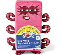 Learning Resources Numberblocks Sing-Along Superhero Octoblock Peluche