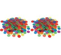 Learning Resources Objets à Compter Transparents (6 Couleurs) (Lot de 2)