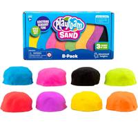 Learning Resources Paquet de 8 couleurs assorties de sable Playfoam 8 couleurs assorties à malaxermélanger et modelerclasse de maternelle tout-petitscadeaux pour garçons et fillesâges 3+