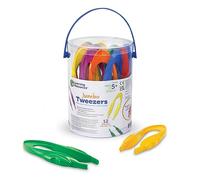Learning Resources Pinces Motricité Fine Montessori - Lot de 12 - Jeu Sensoriel pour Bac d’Activité - Dès 3 Ans