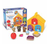 Learning Resources Pique-Nique de la Famille Ours, 9 pièces - Compter & vocabulaire dès 18 Mois