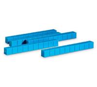Learning Resources Plastic Base Ten Rods, Set Of 50