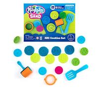 Learning Resources Playfoam Sand Biscuits de l’Alphabet, Sable de Jeu en 2 Couleurs, 26 Lettres et Outils, Sable de Jeu pour Modeler et créer, Cadeaux pour Enfants d'âge préscolaire et Tout-Petits
