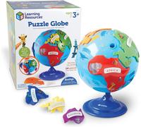 Learning Resources PUZZLE GLOBE Globe Éducatif Interactif